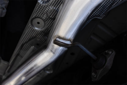 2024 Ford Ranger 2.3L Ecoboost Armor Pro T304SS 3-Inch Cat-Back Single Side Exit with Polished Tip MBRP-8