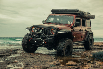 Jeep Wrangler 3.5 Inch HD Dual Rate Rear Coil Springs 2018+ JL Clayton Off Road-2