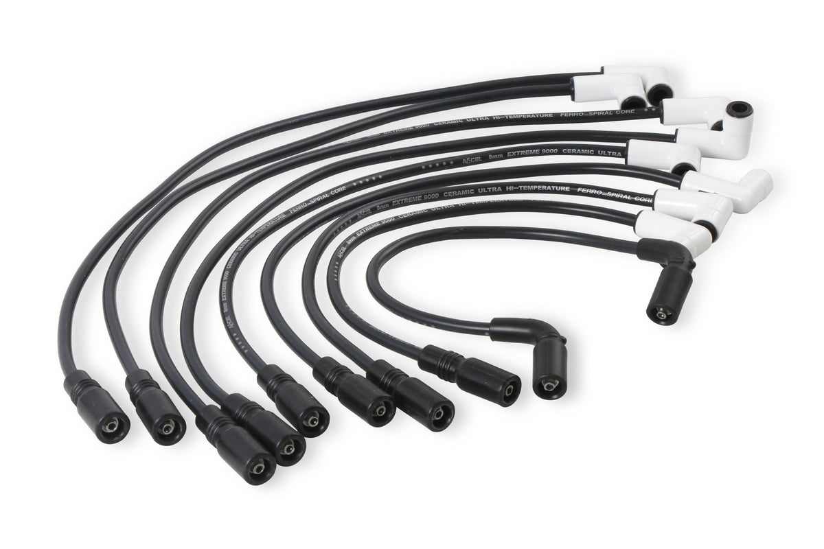 Spark Plug Wire Set Extreme 9000 Ceramic Chevy/Gmc Trucks 5.0/5.7L 96-2000 This Custom Fit Extreme Heat Spark Plug Wire Set Fits Chevy / Gmc Vortec V8 5.0/5.7L 1996-2000 ACCEL-2