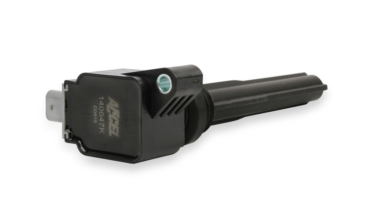 Ignition Coil 2017-2020 Ford Ecoboost 3.5L Engines, Black, 6-Pack An Economical, Direct Replacement Coil For Your Ecoboost From The Ignition Experts At ACCEL-4