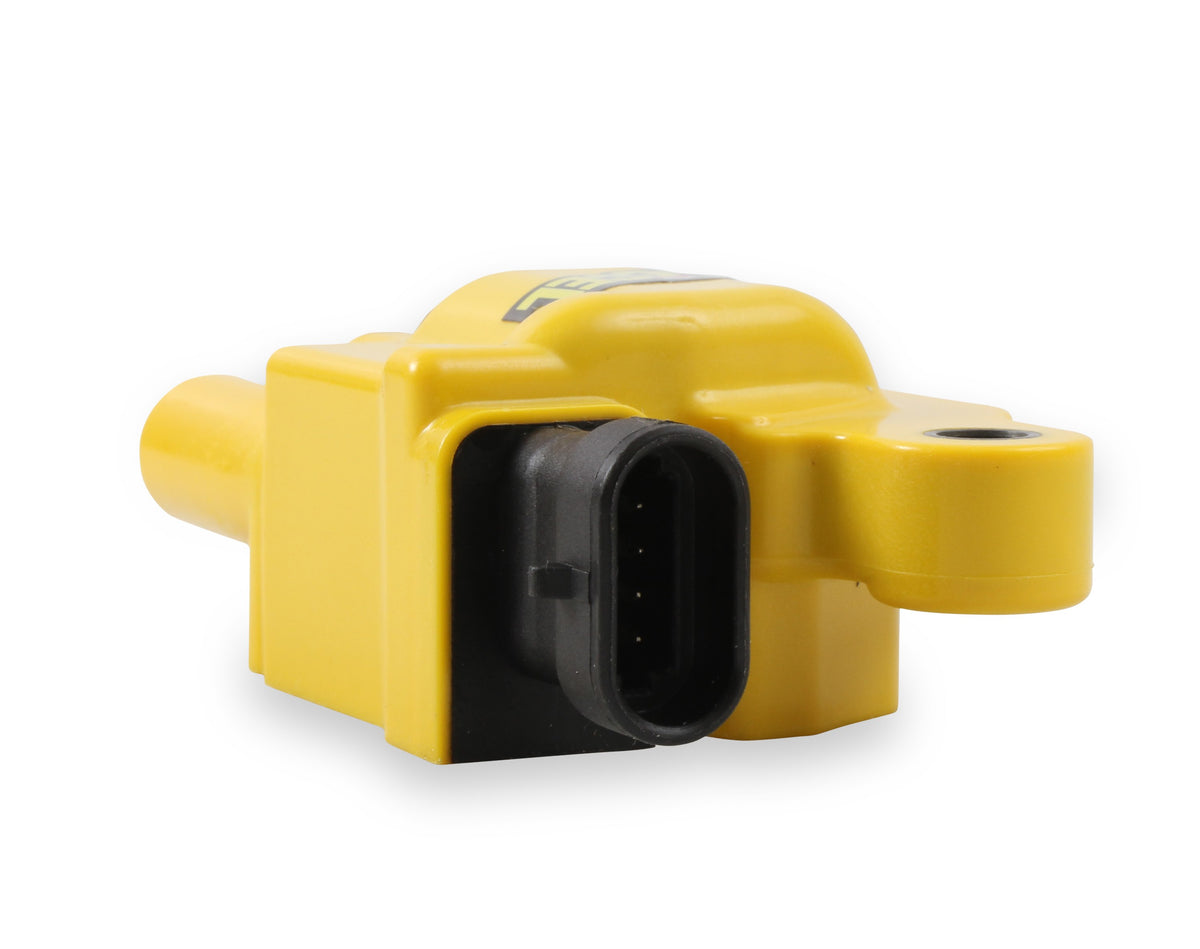 Direct Ignition Coil Kits Supercoil GM Ls2/Ls3/Ls7 Engines, Yellow, 8-Pack Supercoil For GM Ls2, Ls3, And Ls7 Engines ACCEL-8