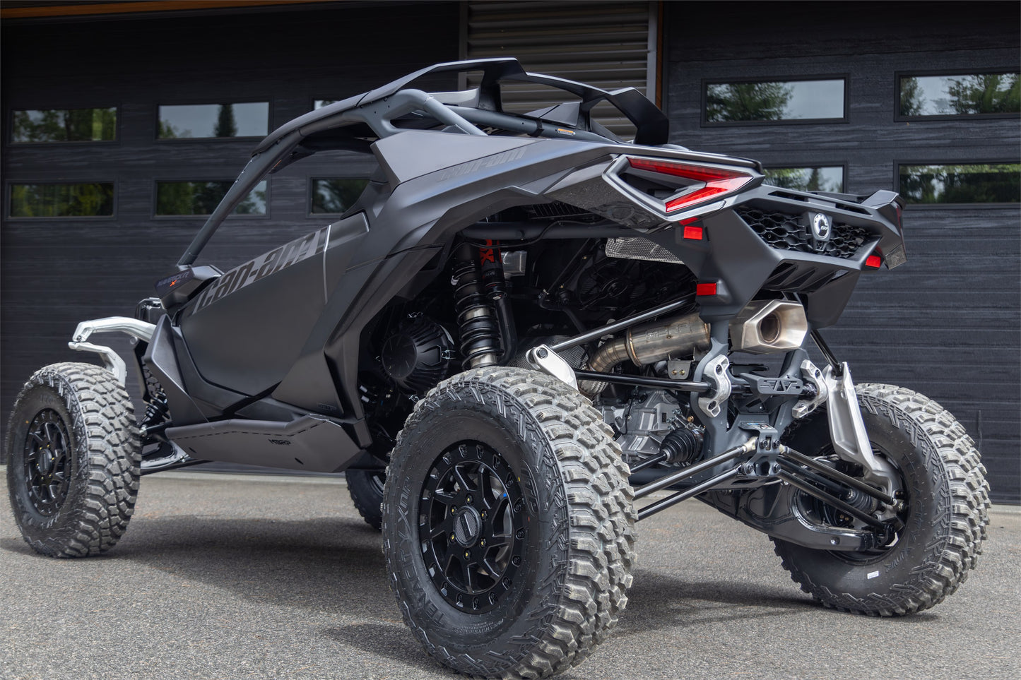 2024-Up Can-Am Maverick R Performance Series 3 Inch Single Slip-on Turbo Back Exhaust System MBRP-10