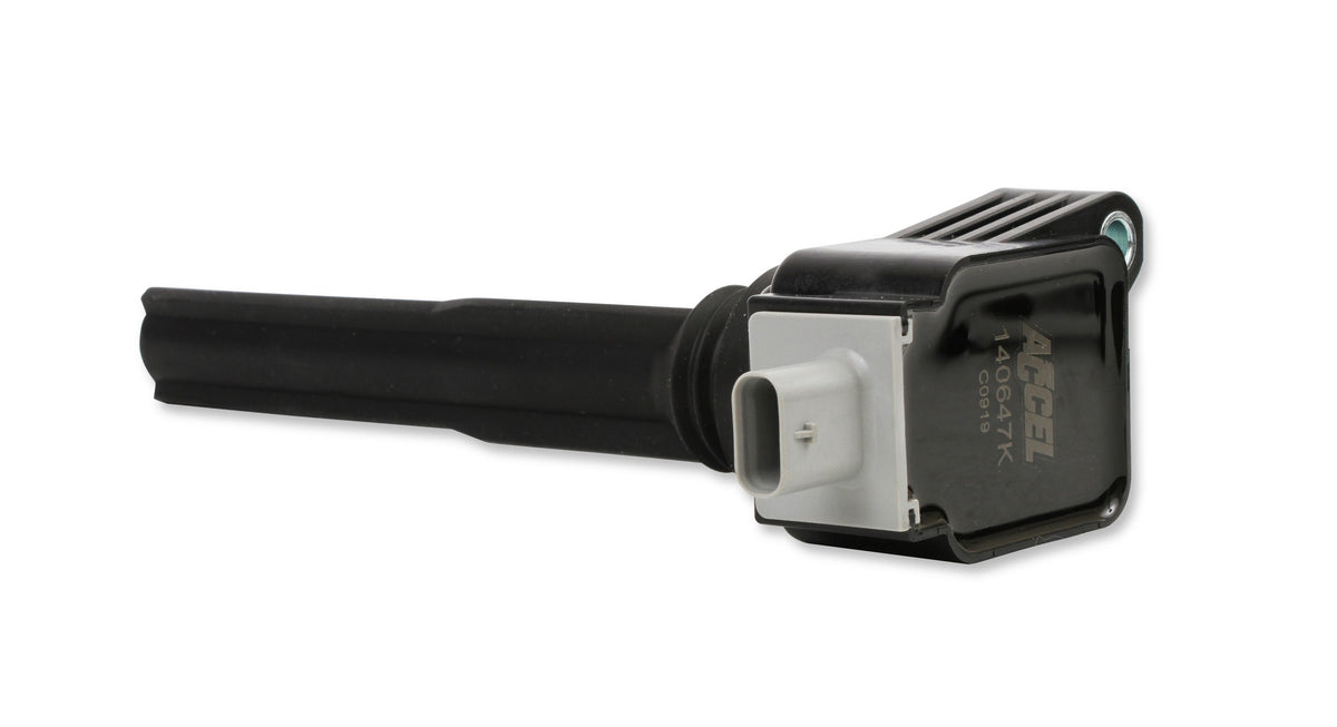 Ignition Coil 2017-2020 Ford Ecoboost 3.5L Engines, Black, 6-Pack An Economical, Direct Replacement Coil For Your Ecoboost From The Ignition Experts At ACCEL-5