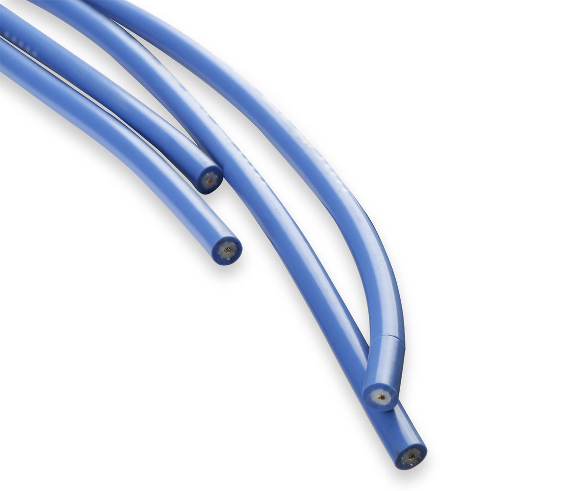 Spark Plug Wire Set Super Stock Copper Core 8MM 90 Deg. Boots Blue 4039B, Spark Plug Wires, Super Stock, Copper Core, 8Mm, Blue ACCEL-1