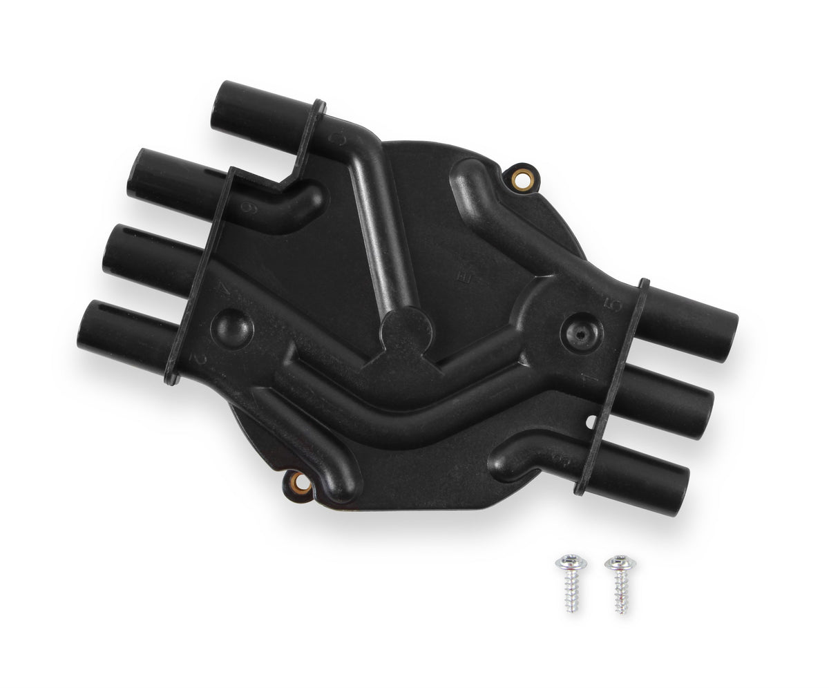 Distributor Cap Chevy / Gmc Vortec V6 Socket Style Crab Black ACCEL-1