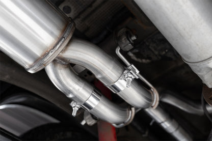 3.0 inch Cat-Back 2.5 inch Dual Split Rear Quad Carbon Fiber Tips 4.0 inch OD 19-up Silverado/Sierra 1500 Dual Out MBRP-3