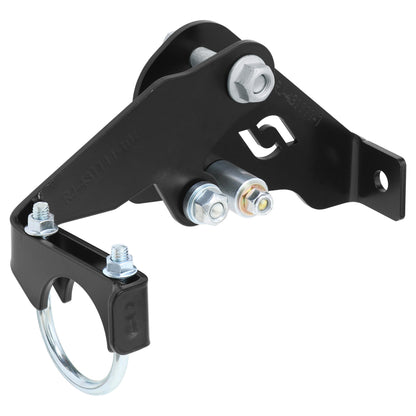 Currectlync Wrangler JK High Steer Front Trac Bar Relocation And Steering Stabilizer Shock Mount Axle Bracket For Use With Jeep JL/JT Trac Bar RockJock 4x4-1