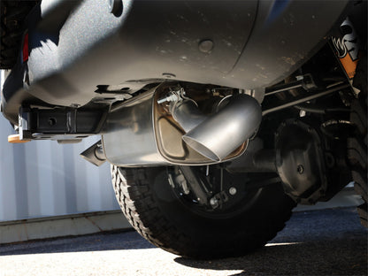 Mach Force-Xp 304 Stainless Steel OE Replacement Exhaust Tips Brushed Jeep Wrangler 392 21-26 V8-6.4L aFe Power-2