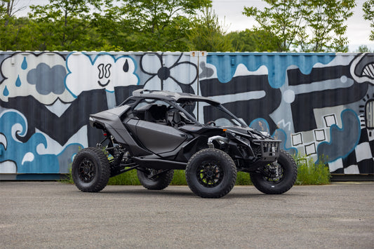 2024-Up Can-Am Maverick R Performance Series 3 Inch Single Slip-on Turbo Back Exhaust System MBRP-1