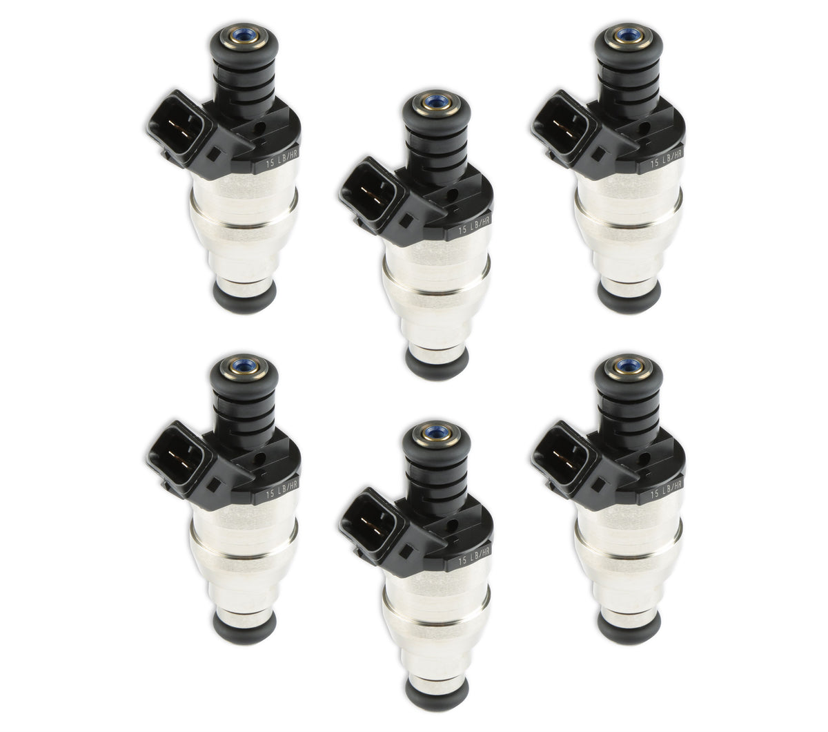 Fuel Injectors Ev1 / Minitimer High Impedance Set Of 6 Injectors ACCEL-4