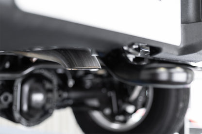 Jeep Cat Back Exhaust System Single Rear Exit Armor Lite Series For 18-Up Wrangler JL 2/4 Door 2.0L, 3.6L MBRP-11
