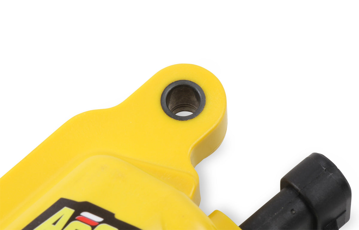 Ignition Coil Supercoil GM Ls2/Ls3/Ls7 Engines, Yellow, Individual Supercoil For GM Ls2, Ls3, And Ls7 ACCEL-10