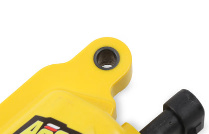 Ignition Coil Supercoil GM Ls2/Ls3/Ls7 Engines, Yellow, Individual Supercoil For GM Ls2, Ls3, And Ls7 ACCEL-10