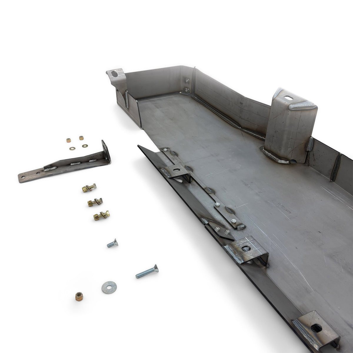Jeep Wrangler 3.6L/2.0L Gas Tank Skid Plate System - Fat Tank (2018, JL) Clayton Off Road-2