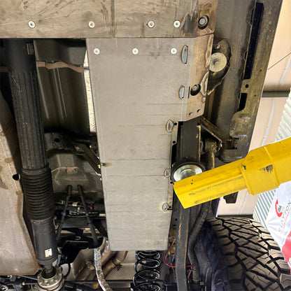 Jeep JL Exhaust/Resonator Skid Plate Only Clayton Off Road-2