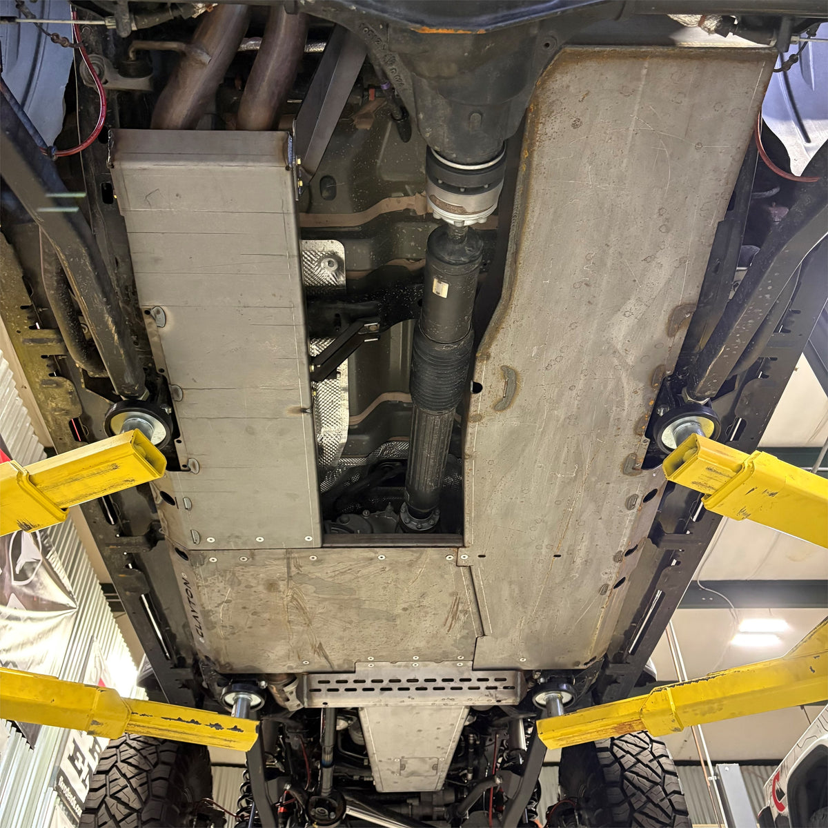 Jeep Wrangler Exhaust/Resonator Skid Plate (2018+, JL) Clayton Off Road-9
