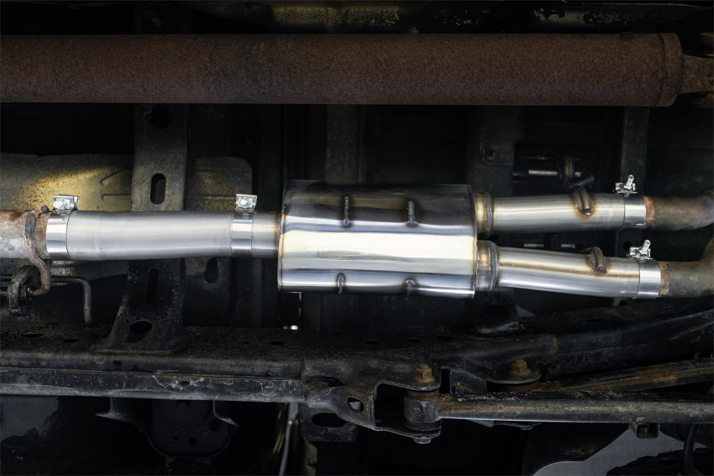 Dodge 3 Inch Single/Dual Out Muffler Replacement Armor Plus For 09-24 RAM 1500, 5.7L Hemi RAM 1500 Classic 5.7L Hemi MBRP-3
