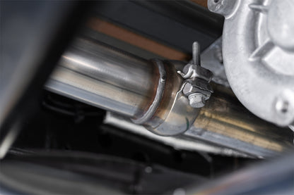 Jeep Cat Back Exhaust System Single Rear Exit Armor Lite Series For 18-Up Wrangler JL 2/4 Door 2.0L, 3.6L MBRP-6