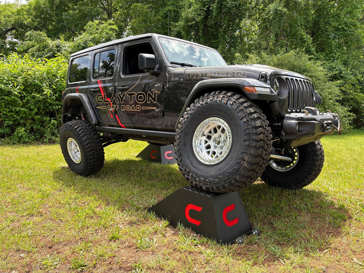 Jeep 4.0 Inch Front Bump Stops (07-Present, JK/JL/JT) Clayton Off Road-5