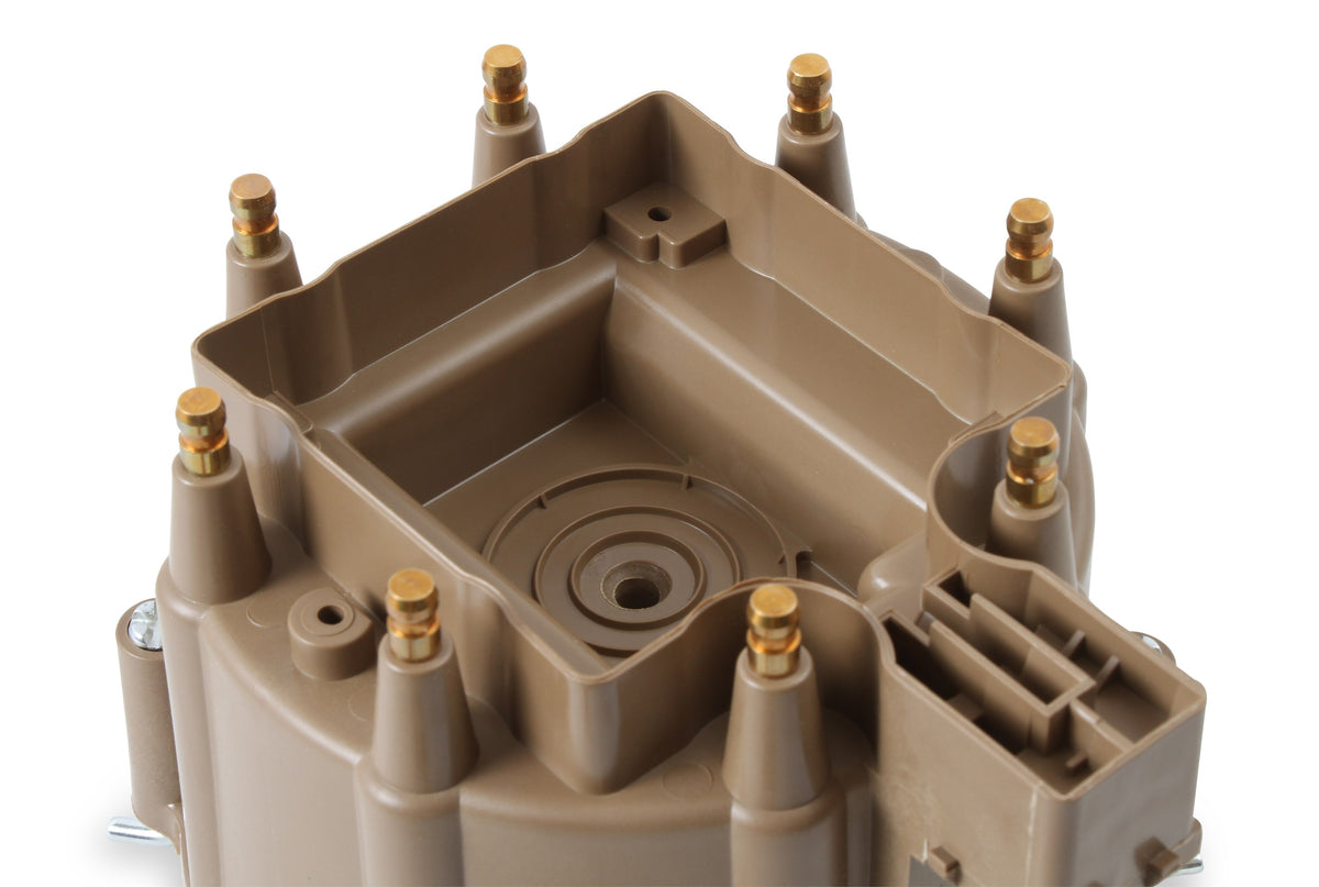 Distributor Cap & Rotor Kit Hei Style Tan 1972-1986 Various GM Clamp Down Cap ACCEL-5