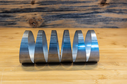 Universal T304 Stainless Steel 3.5 Inch Diameter 180 Degree Pie Cut Kit MBRP-5