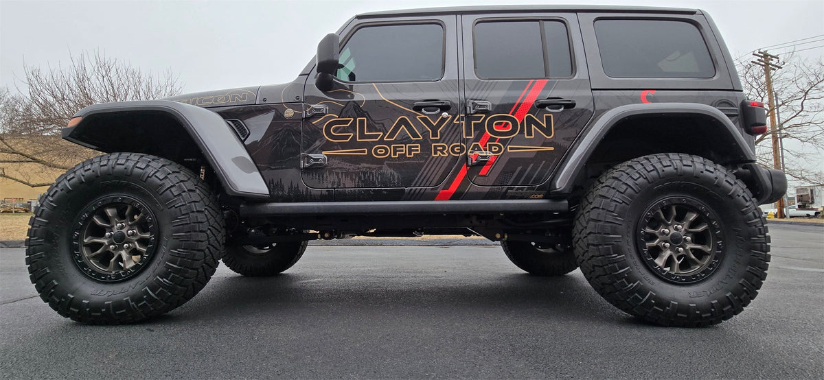 Jeep Wrangler *392* Premium Front Long Arm Upgrade Kit 2021+ JL Clayton Off Road-15