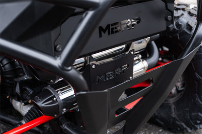 Stacked Dual Slip On Exhaust Pipe For 20-Up Polaris RZR Pro XP Turbo Performance Series MBRP-7