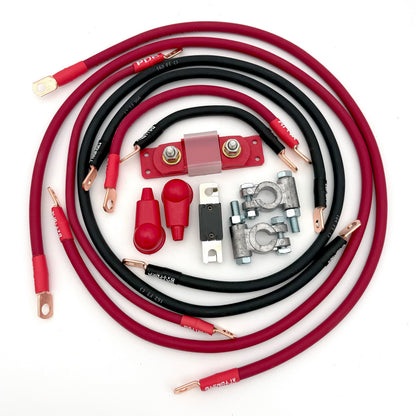 1990-1995 Toyota 4Runner Gen 2 Battery Cable Kit 3.0 Liter 2 Gauge Battery Cable Big7Kits-12