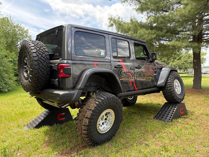Jeep Wrangler 4.5 Inch HD Dual Rate Rear Coil Springs (18-Present, JL) Clayton Off Road-8
