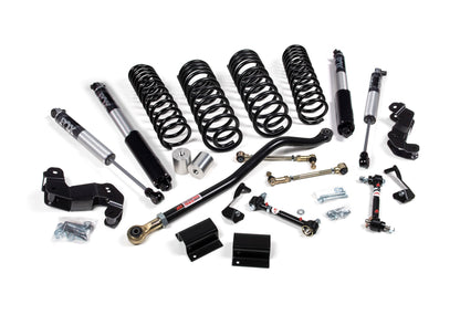 2020-2023 Jeep Gladiator JT 4WD 3-3.5 Inch J-Kontrol Suspension Lift Kit 1.5-2 Inch Rear non-Mohave JSPEC JKS Manufacturing