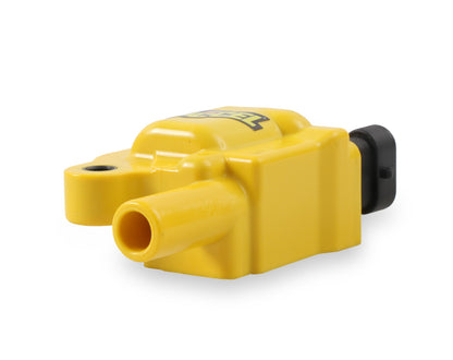 Ignition Coil Supercoil GM Ls2/Ls3/Ls7 Engines, Yellow, Individual Supercoil For GM Ls2, Ls3, And Ls7 ACCEL-7
