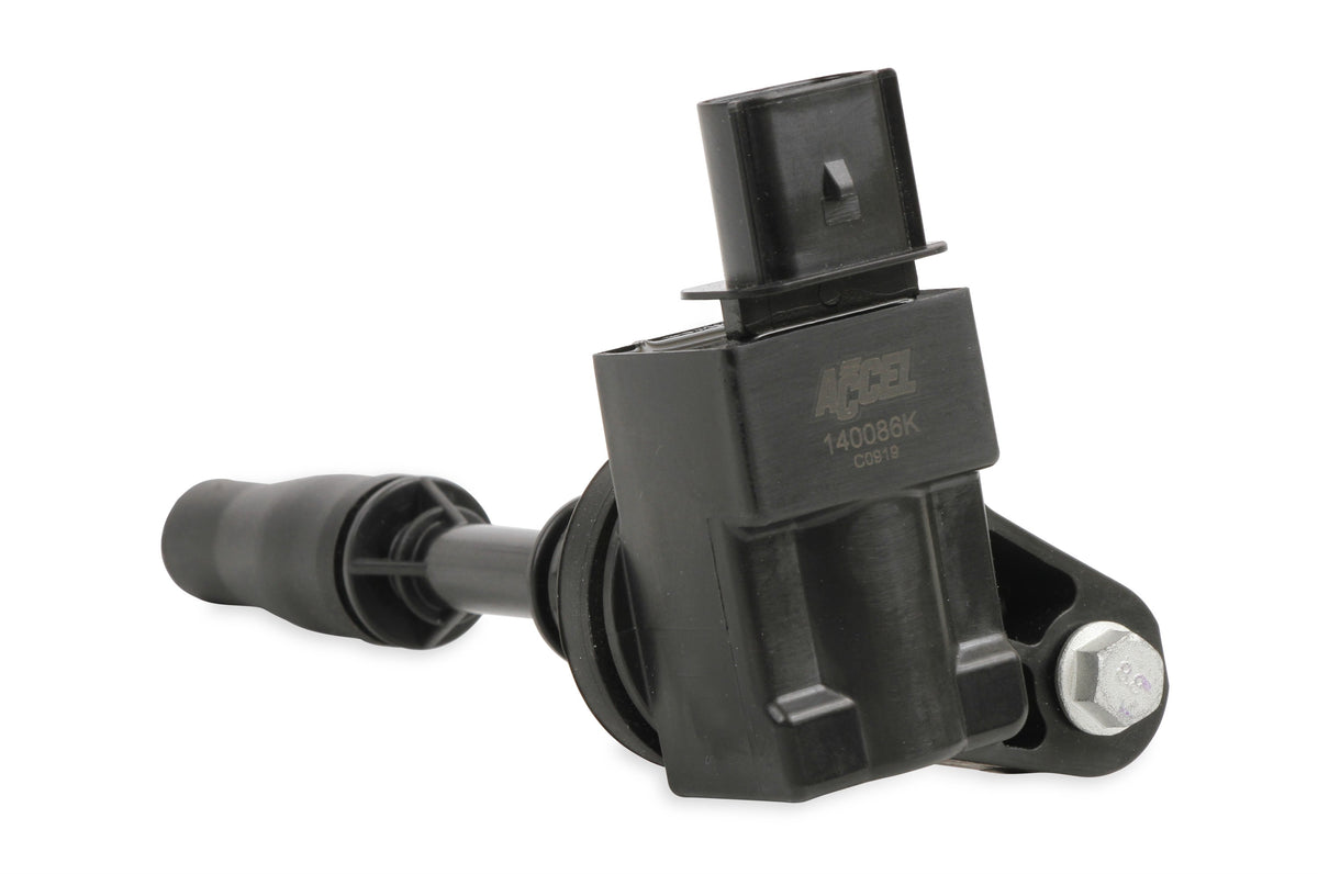 Ignition Coils General Motors 2.0L Turbo, 2.5L, Engines, Black, 4-Pack Fits 2013-2018, Buick, Cadillac, Chevy, Gmc 2.0L Turbo And 2.5L 4-Cylinder Engines ACCEL-5