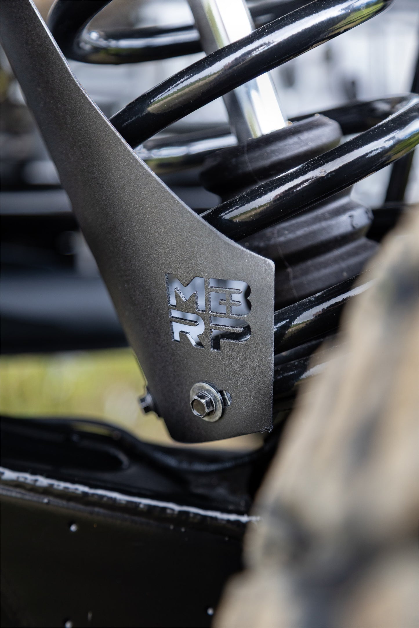 2019-Up Can-Am Maverick R/ Maverick X3/ Maverick X3 Max Black-Coated Aluminized Steel Shock Guards MBRP-3
