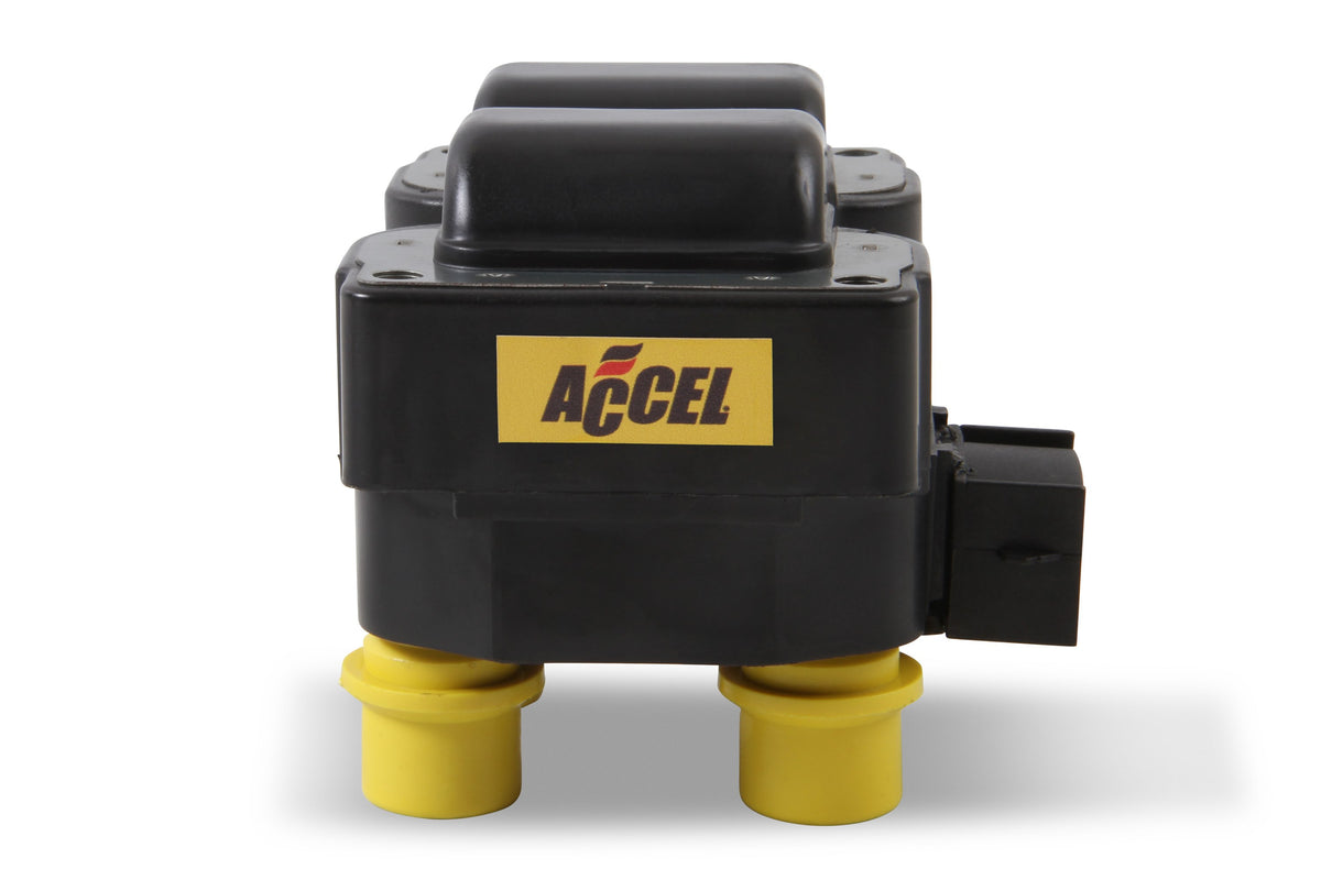 Direct Ignition Coil Kit Supercoil 4-Tower Edis Direct Ignition Coil Kit For Ford 1988-2003 Has A Maximum Output Of 42,000 ACCEL-4