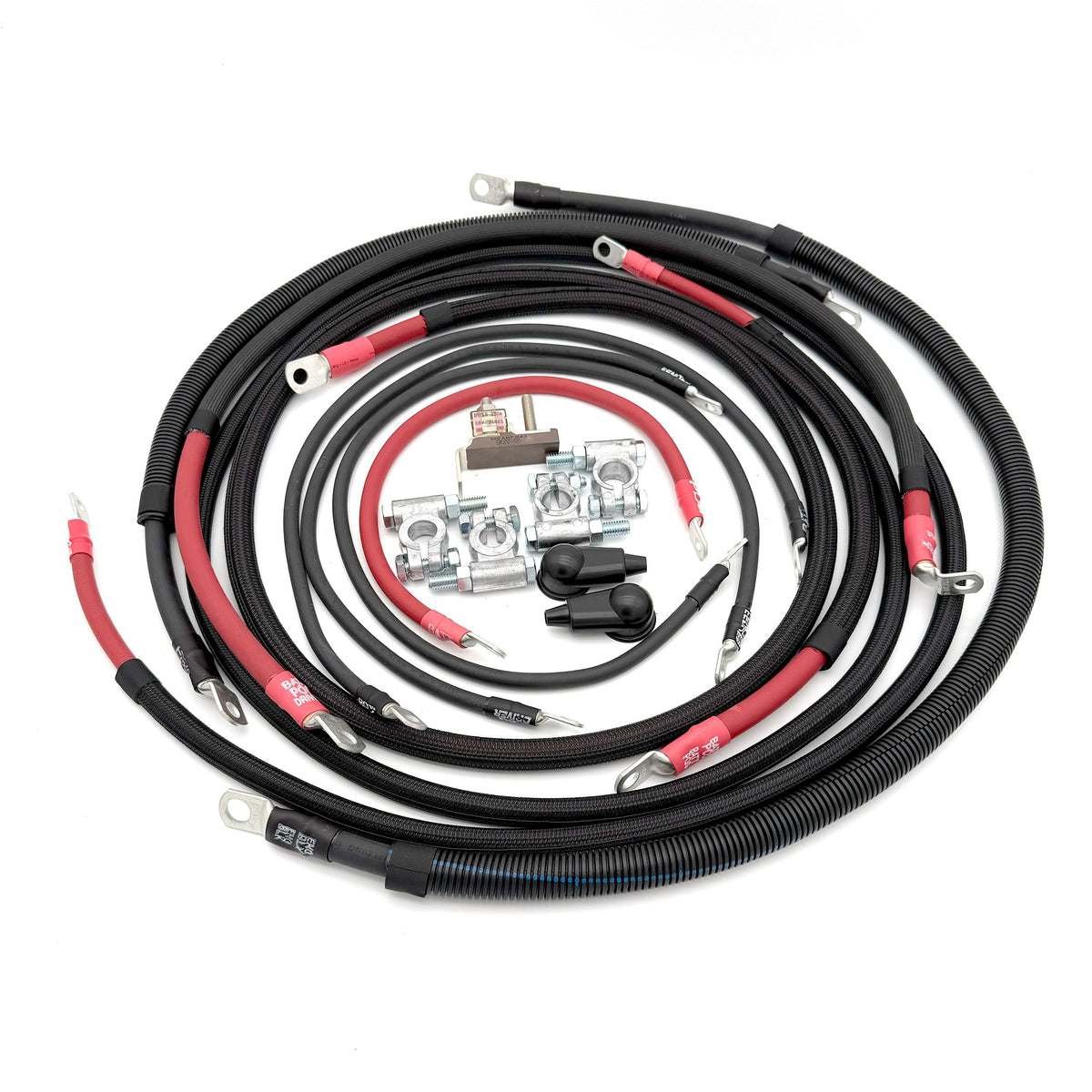 2010-2018 RAM 2500/3500 Cummins Diesel 4th Gen Battery Cable Kit 6.7 Liter 2/0 Gauge Battery Cable Big7Kits-2