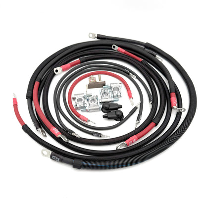 2010-2018 RAM 2500/3500 Cummins Diesel 4th Gen Battery Cable Kit 6.7 Liter 2/0 Gauge Battery Cable Big7Kits-2