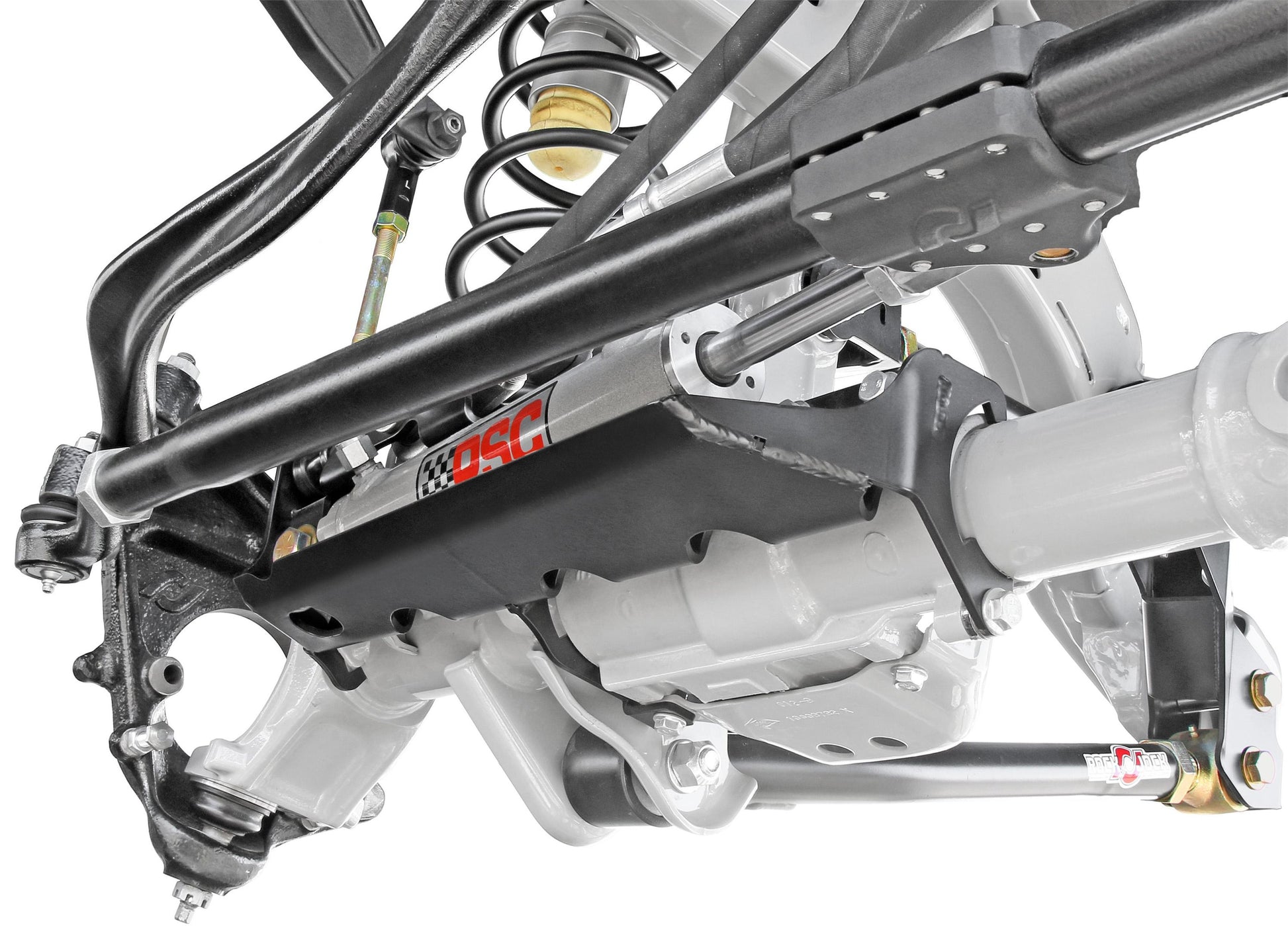 Currectlync Jeep JL/JT High Steer Kit For Ram Assist And Non-Rubicon Axle. Incl. Knuckles Drag Link Tie Rod Trac Bar Reloc/Ram Mount Axle Bracket Ram Assist Tie Rod Clamp RockJock 4x4-9