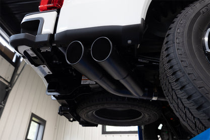 17-Up Ford F-250/350/450 6.7L 4 Inch Filter Back Single Side Dual Exit, Armor Plus T409 Stainless Steel, MBRP-6