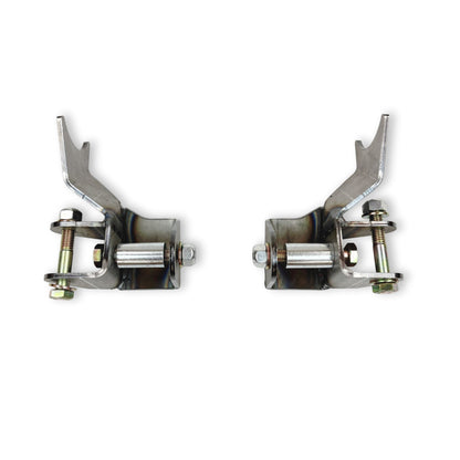 Jeep Front Lower Shock Relocation Brackets (18-Present JL/JT) Clayton Off Road-1
