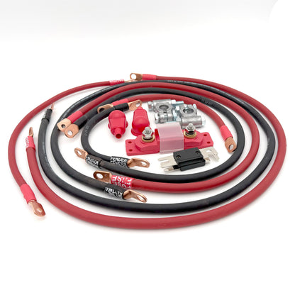 2005-2015 Toyota Tacoma Battery Cable Kit Gen 2 4.0 Liter 1/0 Gauge Battery Cable Big7Kits-13