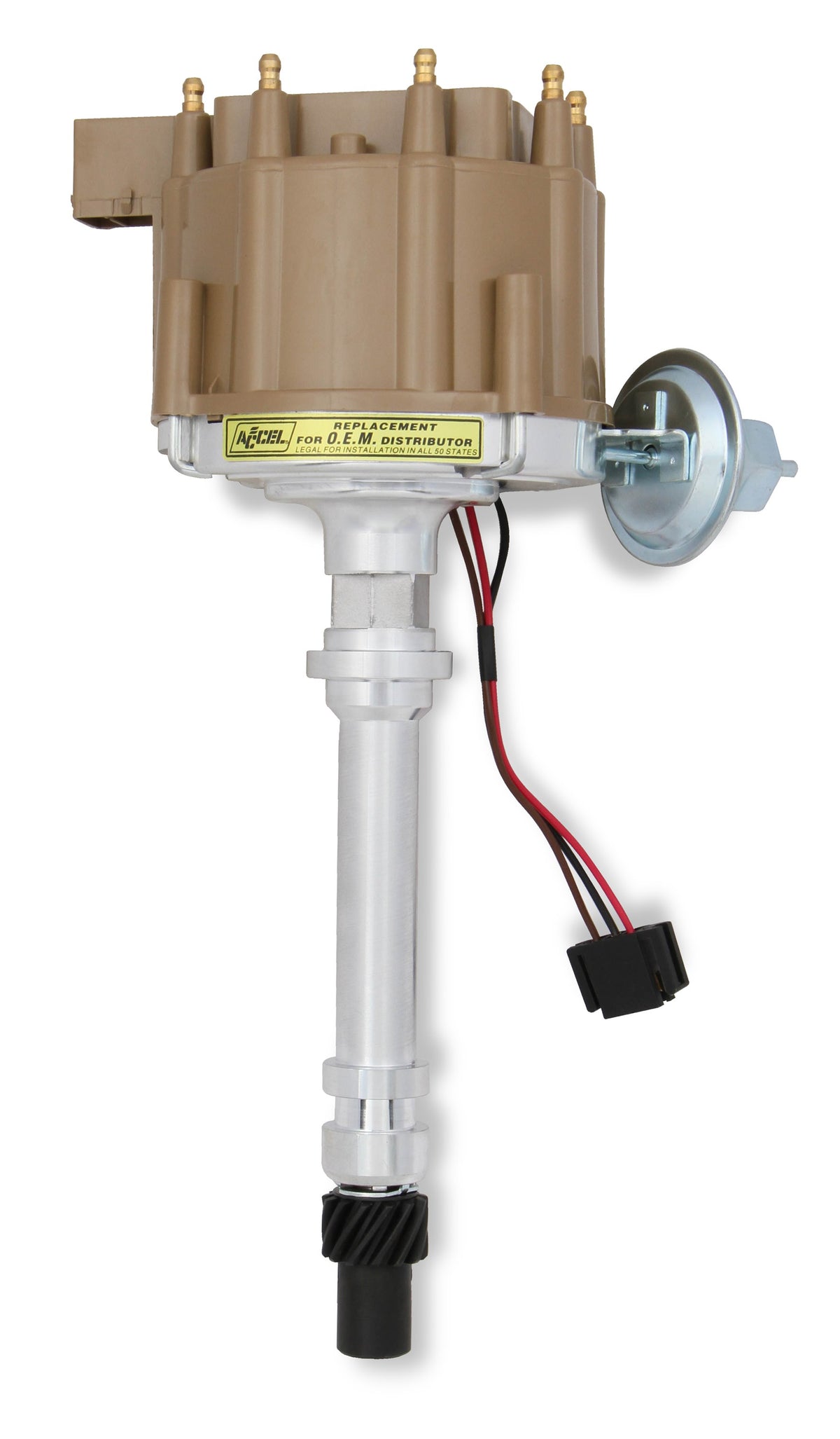 Distributor Performance Replacement Hei No Coil 1975-1980 GM V8 Hei Equipped Cars/Trucks ACCEL