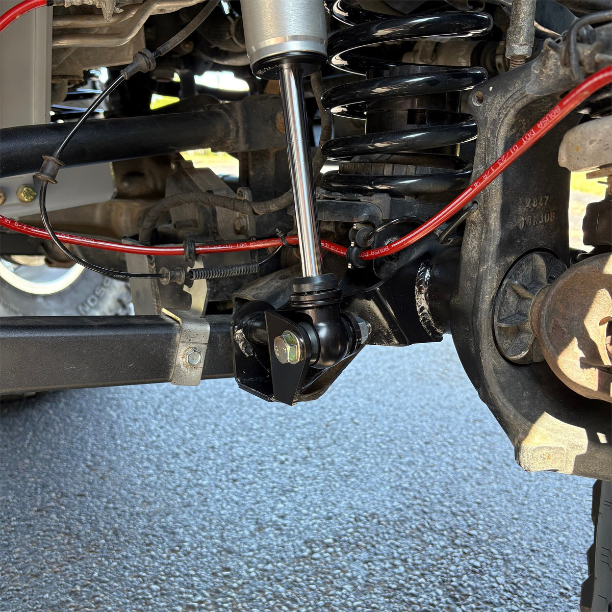 Jeep Front Lower Shock Relocation Brackets (18-Present JL/JT) Clayton Off Road-4