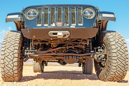 Currectlync Jeep JL/JT High Steer Kit For Ram Assist And Non-Rubicon Axle. Incl. Knuckles Drag Link Tie Rod Trac Bar Reloc/Ram Mount Axle Bracket Ram Assist Tie Rod Clamp RockJock 4x4-2