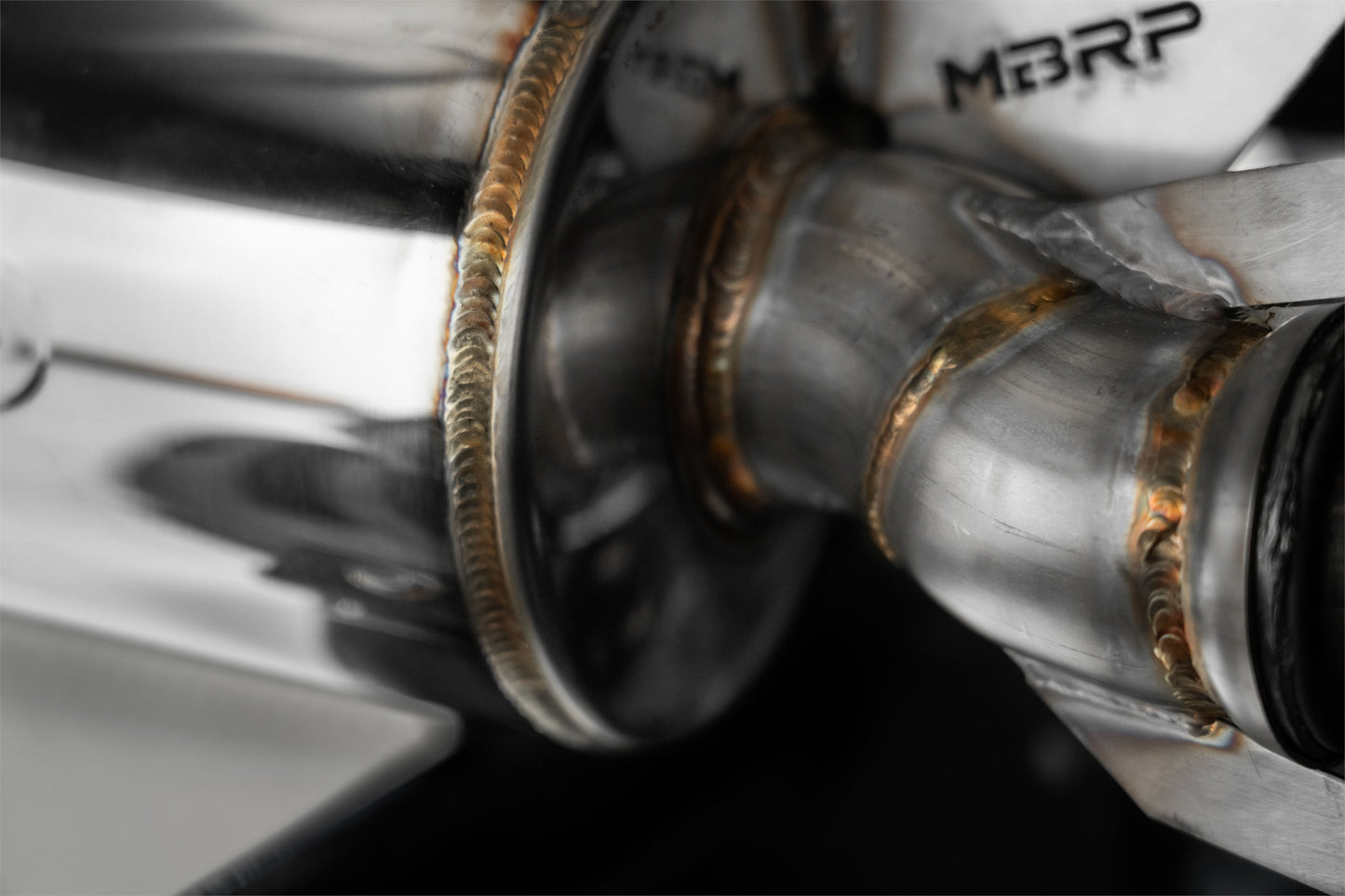 2001-Up Polaris Sportsman 5 Inch Single Slip-on Muffler with Billet Tip Performance Series MBRP-4