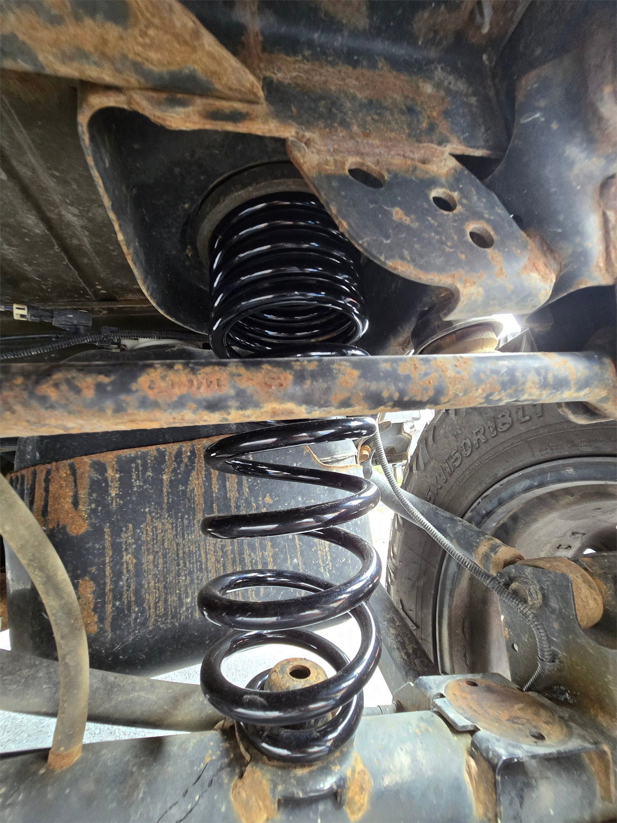 Jeep Wrangler 1.5 Inch Rear Coil Springs 2007-2018 JK Clayton Off Road-3
