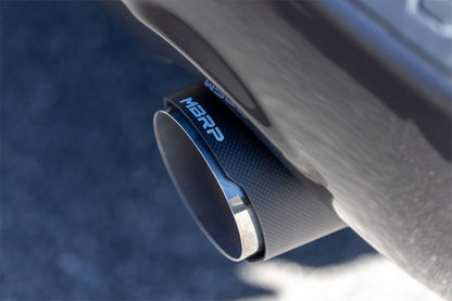 2009-2018 Ram 1500 and 2019-2024 Ram 1500 5.7L Hemi Carbon Fiber Exhaust Tips, 5 Inch OD Dual Wall Angle Cut. Sold In Pairs MBRP-5
