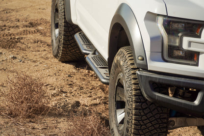 2015 2024 Ford F 150 OE Plus Side Steps DV8 Offroad-5
