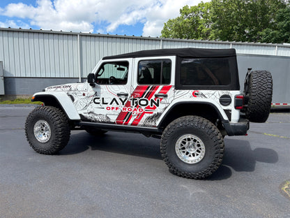 Jeep Wrangler 4.5 Inch HD Dual Rate Rear Coil Springs (18-Present, JL) Clayton Off Road-7