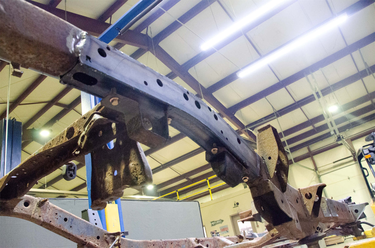 Over Axle Frame Section Passenger Side For 1997-2004 Nissan Frontier Rust Buster Frameworks-9