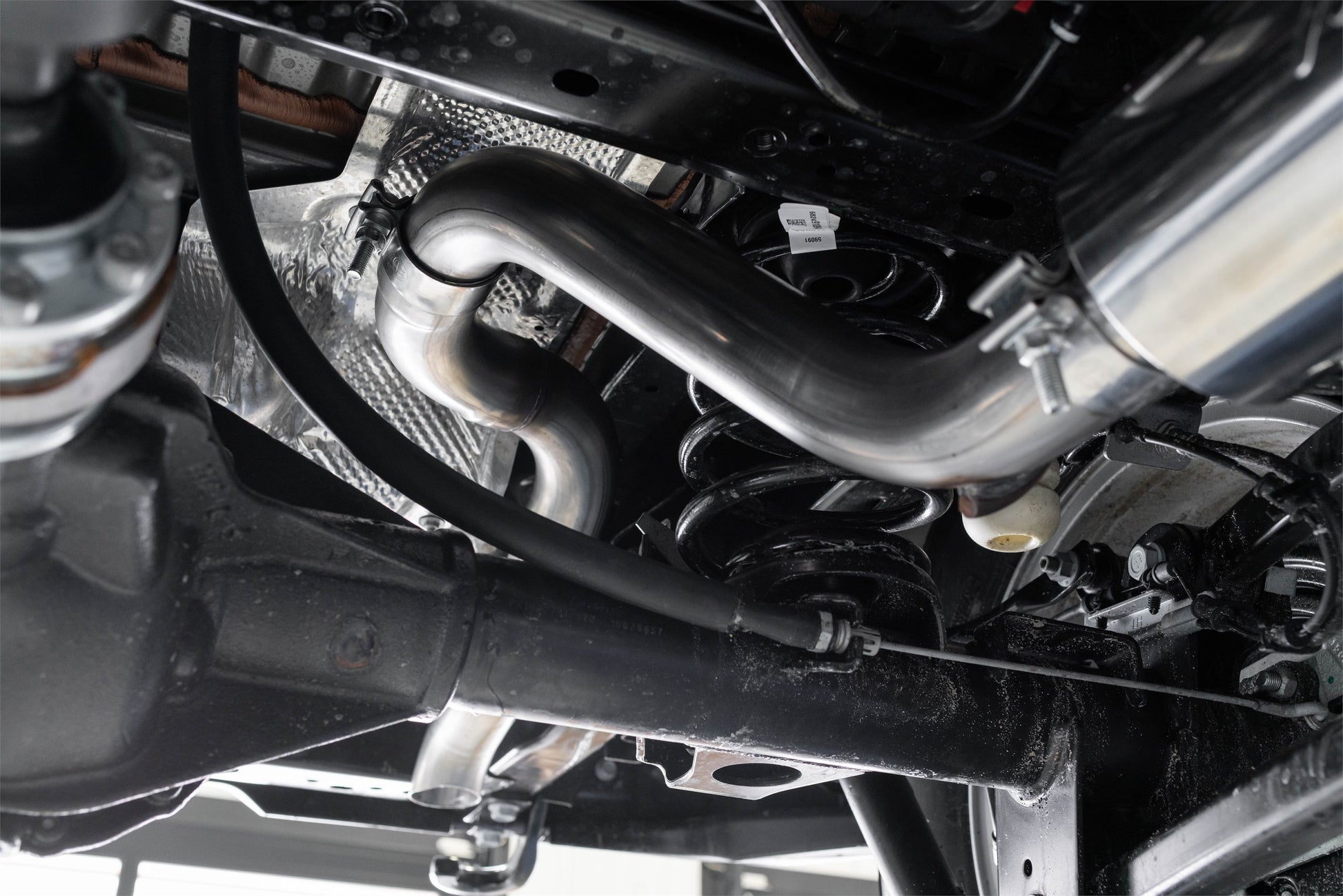 Jeep Cat Back Exhaust System Single Rear Exit Armor Lite Series For 18-Up Wrangler JL 2/4 Door 2.0L, 3.6L MBRP-3